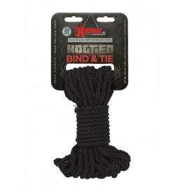 Kink Hogtied Bind & Tie 6mm Black Hemp Bondage Rope 30 Feet