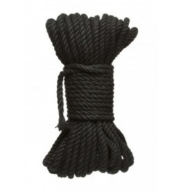 Kink Hogtied Bind & Tie 6mm Black Hemp Bondage Rope 50 Feet