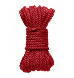 Kink Hogtied Bind & Tie 6mm Red Hemp Bondage Rope 30 Feet