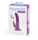Happy Rabbit Rechargeable Vibrating Strap-On Harness Set Purple