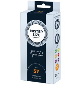 Mister.Size 57 mm Condoms 10 Pieces