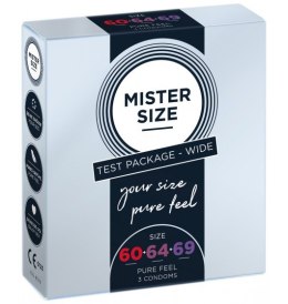 Mister.Size Testbox 60-64-69 3 Condoms