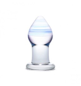 Glas - Amethyst Rain Glass Butt Plug