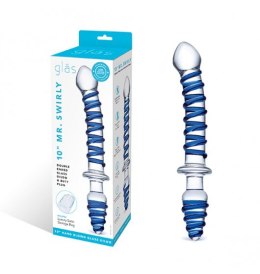 Glas - Mr. Swirly Double Ended Glass Dildo & Butt Plug