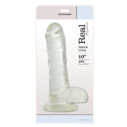 Dildo-FALLO JELLY REAL RAPTURE CLEAR 10"""""""""""""""""""""""""""""""" Real Rapture