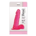 Dildo-JELLY DILDO REAL RAPTURE PINK 6,5"""""""" Real Rapture