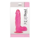 Dildo-JELLY DILDO REAL RAPTURE PINK 7.5"""""""""""""""" Real Rapture