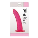 Dildo-JELLY DILDO REAL RAPTURE PINK 7"""""""""""""""" Real Rapture