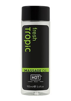 Olejek-HOT MASSAGEOIL tropic - fresh 100 ml Hot