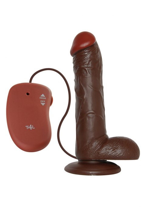 Wibrator-REALISTIC VIBRATOR REAL RAPTURE BROWN 10"""""""""""""""" Real Rapture