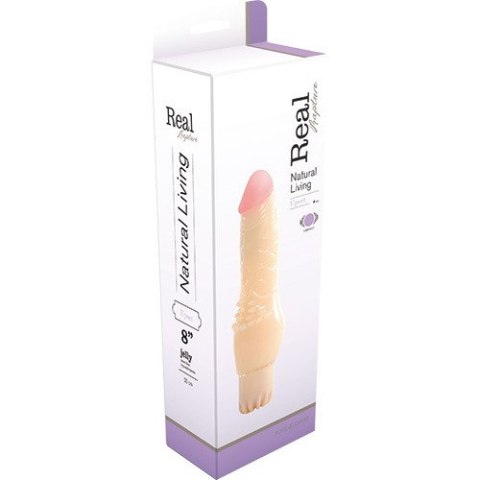 Wibrator-REALISTIC VIBRATOR REAL RAPTURE UPSET JELLY FLESH 8"""""""""""""""" Real Rapture