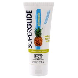 Żel-HOT Superglide PINEAPPLE- 75ml edible lubricant waterbased Hot