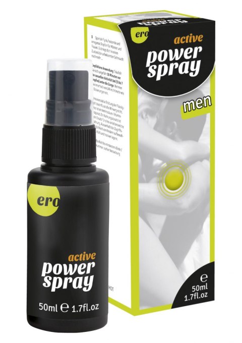 Żel/sprej-Active Power Spray men- 50ml Hot