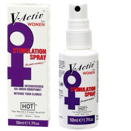 Żel/sprej-V-Activ Stimulation Spray for Women 50ml Hot