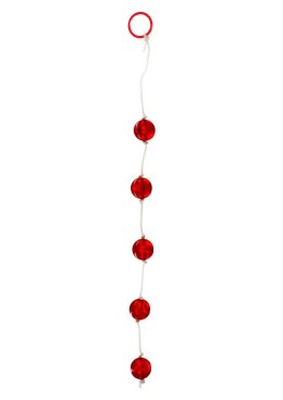 Anal Beads Large Red Seven Creations