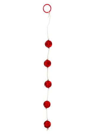 Anal Beads Large Red SCALA