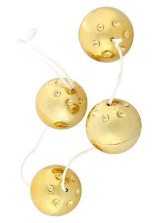 Duoballs 4Pc. Gold Seven Creations