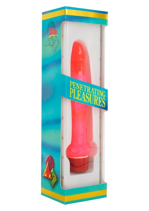 Jelly Anal Vibrator Pink Seven Creations