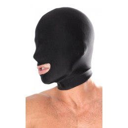 Spandex Open Mouth Hood Black Pipedream