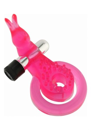 Cock & Ball Ring Rabbit Pink SCALA