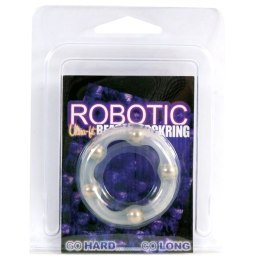 Robotic Beaded Cockring Transparent Seven Creations