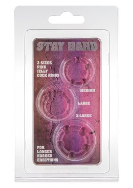 Stay Hard - Three Rings Pink Scala Selection