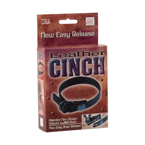 Leather Cinch Black Calexotics