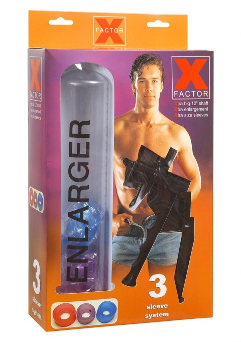 X Factor Enlarger Pump Transparent Seven Creations