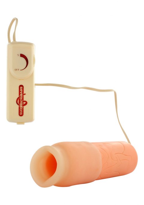 Oro-Simulator Vibrator Light skin tone Seven Creations