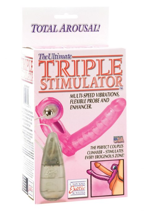 Ultimate Triple Stimulator Pink Calexotics