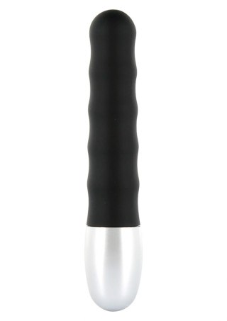 Discretion Ribbed Vibrator Black Seven Creations