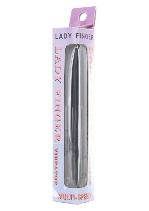 Ladyfinger Mini Vibrator Black Seven Creations