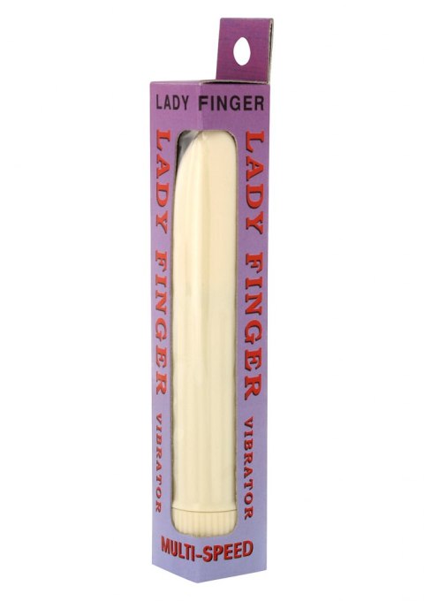 Ladyfinger Mini Vibrator White Seven Creations