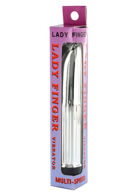 Ladyfinger Mini Vibrator Silver Seven Creations