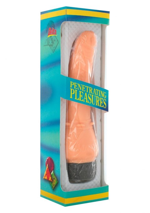 Vinyl P-Shape Vibrator No.3 Light skin tone Seven Creations