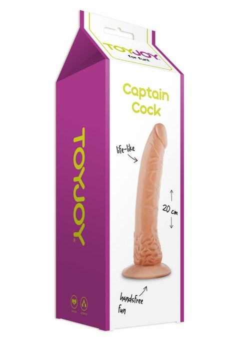 Captain Cock 20 cm Dong Light skin tone ToyJoy