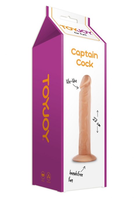 Captain Cock 23 cm Dong Light skin tone ToyJoy