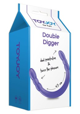 Double Digger 45 cm Dong Purple TOYJOY