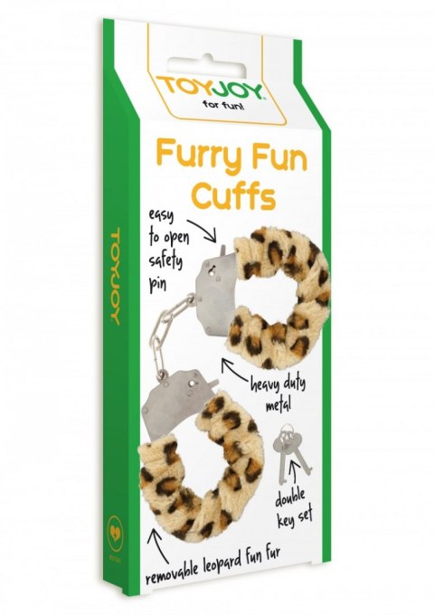 Furry Fun Cuffs Leopard ToyJoy