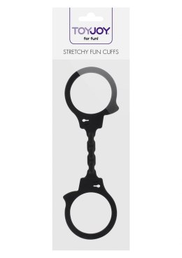 Stretchy Fun Cuffs Black ToyJoy
