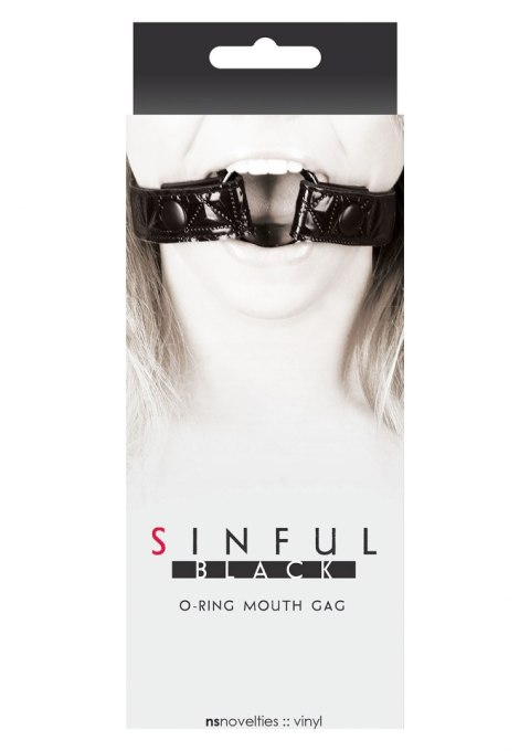 O-Ring Mouth Gag Black NS Novelties