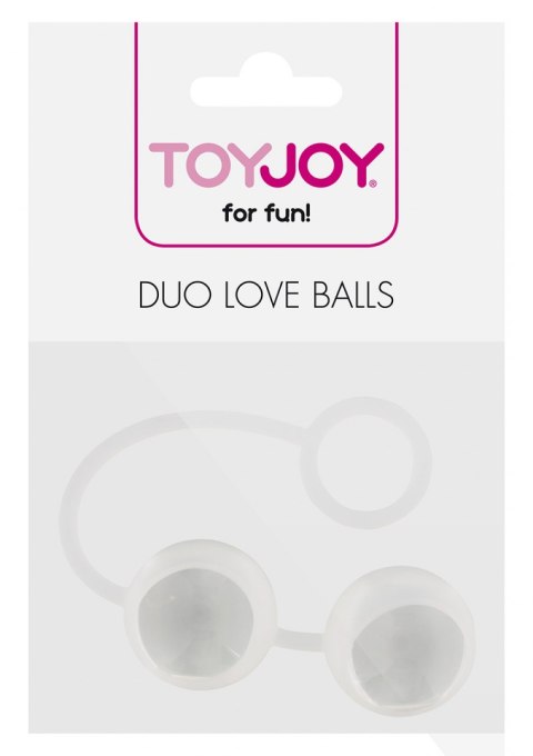 Duo Love Balls Transparent ToyJoy