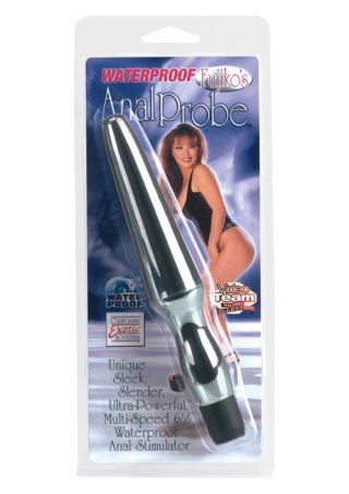 Waterproof Anal Probe Silver Calexotics