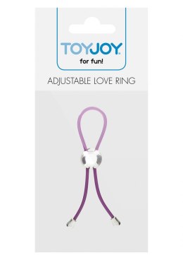 Adjustable Love Ring Purple ToyJoy