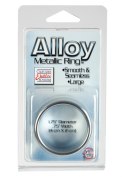 Alloy Metallic Ring - Large Silver Calexotics