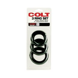 COLT 3 Ring Set Black CalExotics