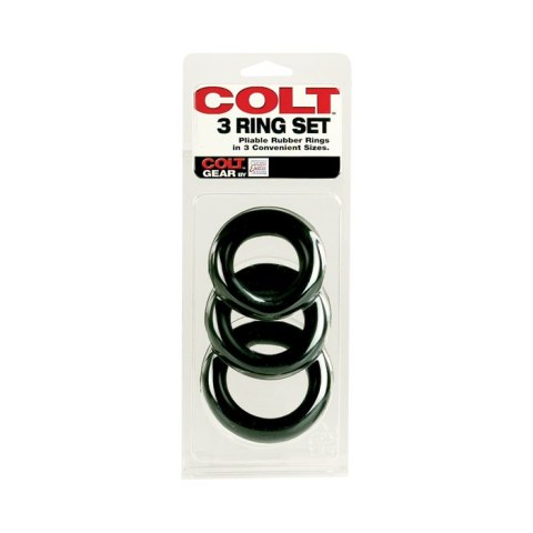 COLT 3 Ring Set Black Calexotics