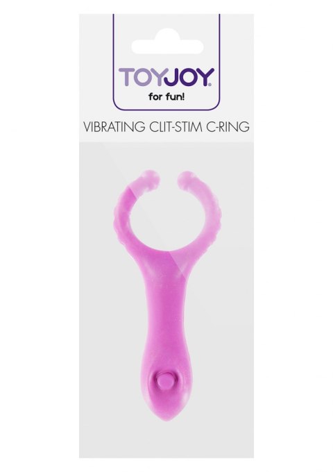 Vibrating Clit-Stim C-Ring Purple ToyJoy