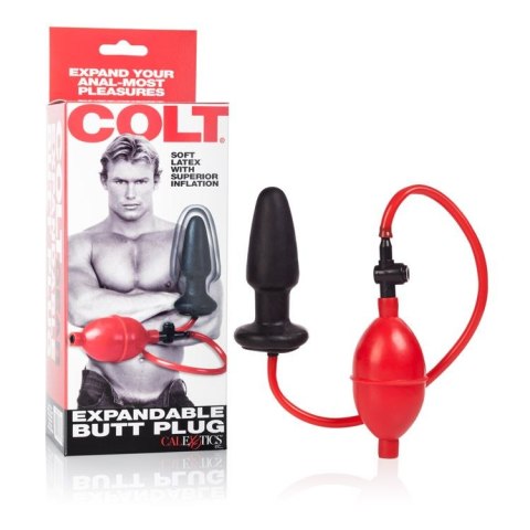 COLT Expandable Butt Plug Black Calexotics