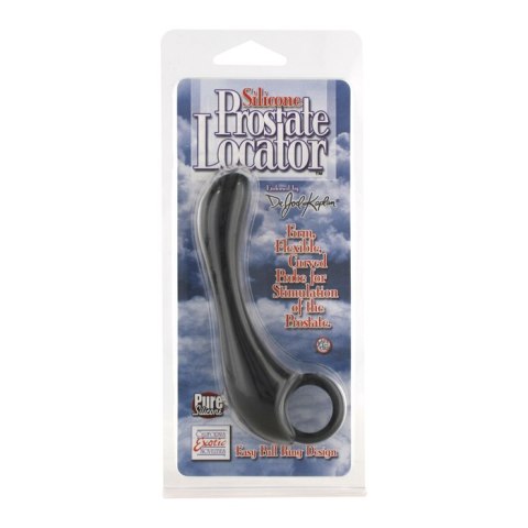 Silicone Prostate Locator Black Calexotics